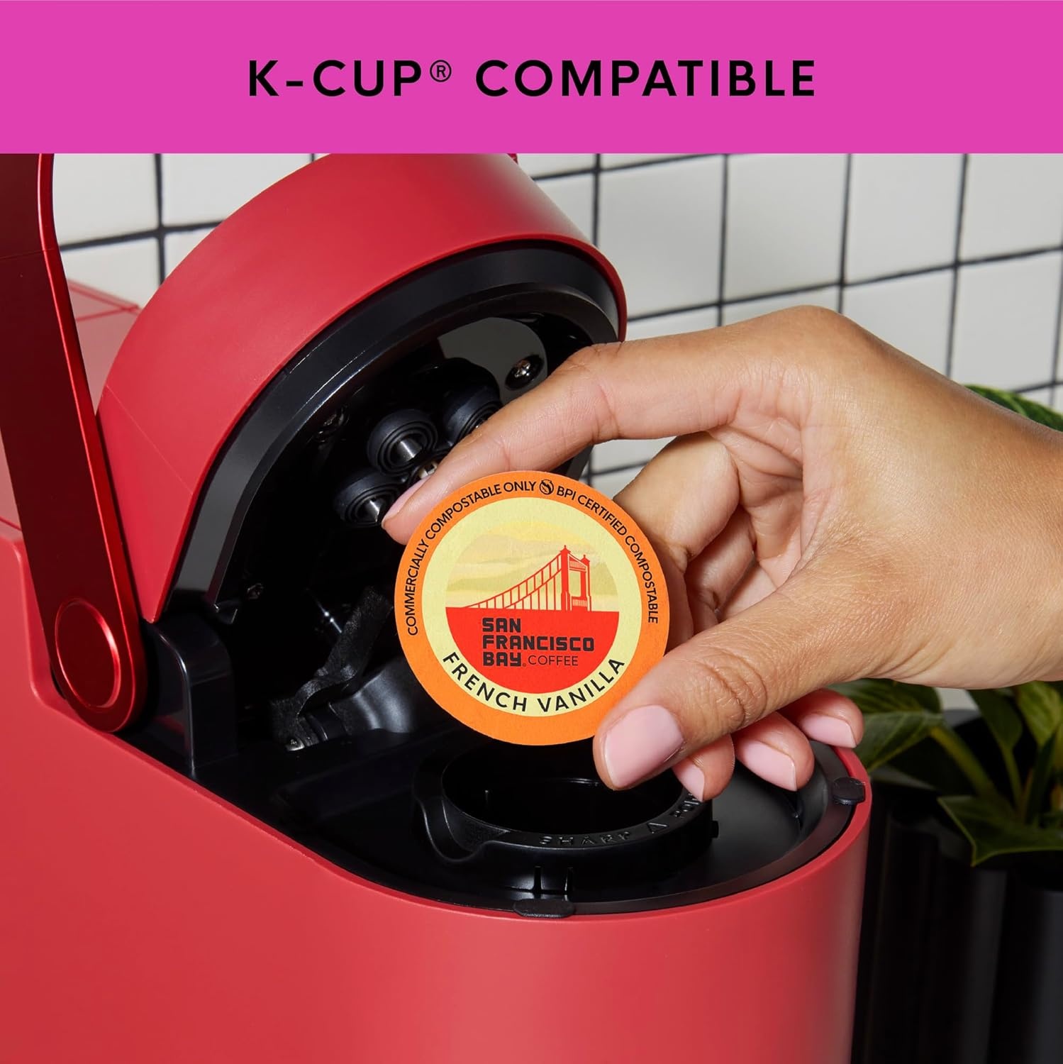 San Francisco Bay K-Cup Coffee Pods, Donut Shop (36 ct), Medium-Light Roast, Commercially Compostable Single-Serve Coffee Pods(Variety Pack Flavored)