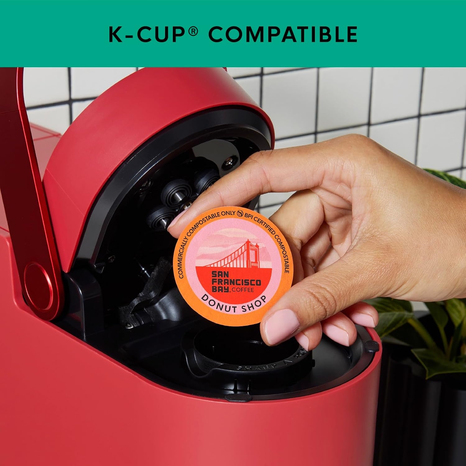San Francisco Bay K-Cup Coffee Pods, Donut Shop (36 ct), Medium-Light Roast, Commercially Compostable Single-Serve Coffee Pods(Variety Pack Medium Roast)